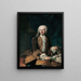 Johann Christoph Baron von Bartenstein - Martin van Meytens — gerahmtes Bild an der Wand