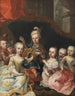 Joseph II als Kronprinz mit sechs Brüdern und Schwestern - Martin van Meytens — Ansicht des Kunstwerks