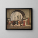 La prigione di Copenaghen - Martinus Rørbye — quadro incorniciato alla parete