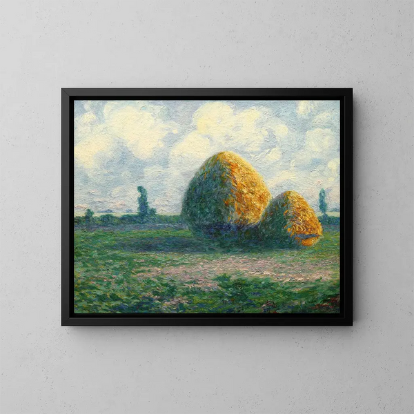 Die Parvas de la Pampa von heute - Martín Malharro — gerahmtes Bild an der Wand
