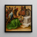 Martyre di San Matteo - Stefan Lochner — quadro incorniciato alla parete
