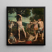 Martyrdom of Saint Sebastian - Michiel Coxie — framed artwork on a wall