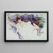 Study for The Bath Two Women and a Child in a Boat - Mary Cassatt — framed artwork on a wall