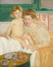 Mutter und Kind. Baby steht von seinem Nickerchen auf. - Mary Cassatt — Ansicht des Kunstwerks