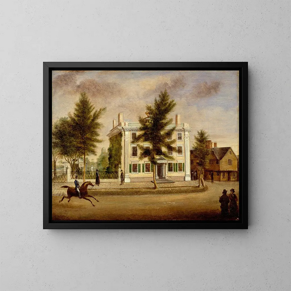 Haus Derby, 70 Washington Street, Salem, Massachusetts - Mary Jane Derby — gerahmtes Bild an der Wand
