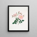 Rose di Damas5 - Mary Lawrance — quadro incorniciato alla parete