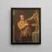 Joseph Nollekens - Mary Moser — gerahmtes Bild an der Wand