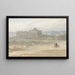 The Temple near Brighton - Mary Smirke — framed artwork on a wall