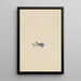 Alpine Bellflower - Mary Vaux Walcott — framed artwork on a wall