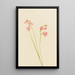 Orchidee rosa des heidekrauts - Mary Vaux Walcott — gerahmtes Bild an der Wand