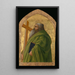 Saint André - Masaccio — gerahmtes Bild an der Wand