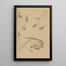 Choju ryakugashiki Pl15 - Masayoshi Kitao — gerahmtes Bild an der Wand