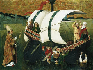Master From Friedrich Herlins Circle - Scene from the Legend of a Bishop Saint.webp