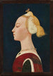Portrait einer Frau - Meister der Geburt von Castello — Ansicht des Kunstwerks