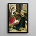 L'Annunciazione - Maestro dell'Altare di Pfullendorf — quadro incorniciato alla parete