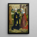 La Visitation - Maître de l'Autel de Pfullendorf — quadro incorniciato alla parete