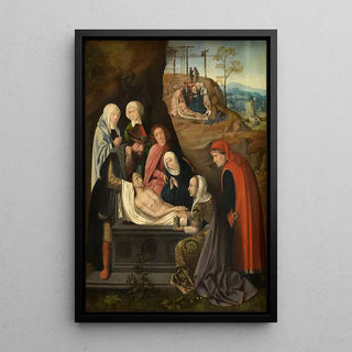 Master of Hoogstraeten - Entombment and the Lamentaion over the dead Christ.webp