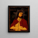 Der Christus mit Dornenkrone - Meister von Osma — gerahmtes Bild an der Wand