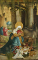 Die Geburt Christi - Meister von Pulkau — Ansicht des Kunstwerks