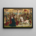 Calvaire - Meister des Todes des Heiligen Nikolaus von Münster — gerahmtes Bild an der Wand