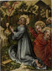 L'agonie dans le jardin - Meister des Altar Friedrich — Ansicht des Kunstwerks
