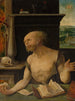 San Girolamo in penitenza - Maestro dell'Adorazione di Lilla — vista dell’opera