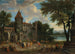 Orientalische Händler vor einer Burg - Mathijs Schoevaerdts — Ansicht des Kunstwerks