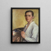 Autoritratto - Mathilde Battenberg — quadro incorniciato alla parete