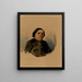 Ritratto dell'abbé Coquereau - Mathilde Bonaparte — quadro incorniciato alla parete