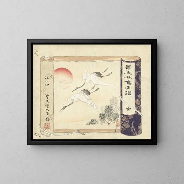 Kach Gafu - Matsumura Keibun — gerahmtes Bild an der Wand