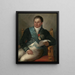 Portrait d'Isaac Jan Alexander Gogel - Mattheus Ignatius van Bree — gerahmtes Bild an der Wand