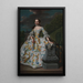 Ritratto di Charlotte Beatrix Strick van Linschoten - Mattheus Verheyden — quadro incorniciato alla parete