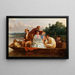 Una parte di pesca - Matthew James Lawless — quadro incorniciato alla parete