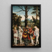 Der Traum von Paris - Matthias Gerung — gerahmtes Bild an der Wand