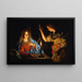 Annunciazione - Matthias Stom — quadro incorniciato alla parete