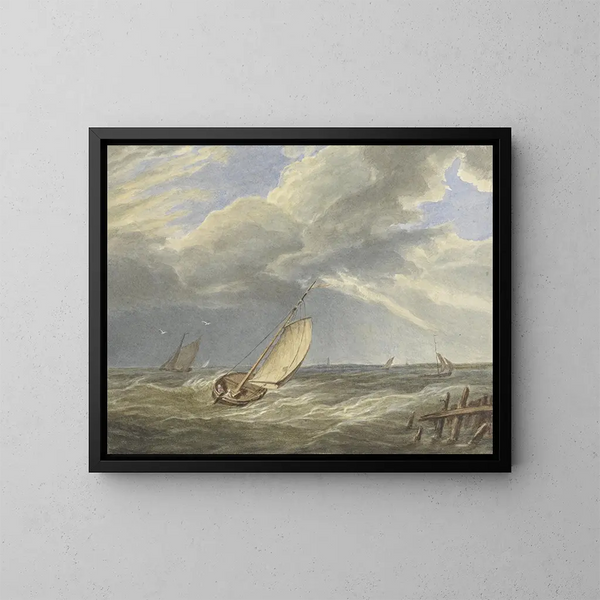 Meerblick - Matthijs Maris — gerahmtes Bild an der Wand