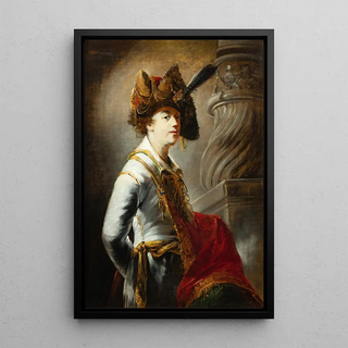 Matthus Loder - Portrait of a gentleman wearing a hat.webp
