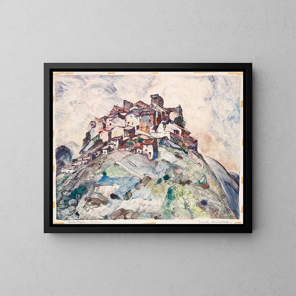 Fontaine de Trevi - Maud Sherwood — gerahmtes Bild an der Wand