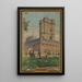 Der Donjon - Maurice Chabas — gerahmtes Bild an der Wand