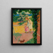 Alo Devant La Maison De Garde - Maurice Denis — gerahmtes Bild an der Wand