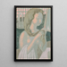 Junge Frau mit Zopf - Maurice Denis — gerahmtes Bild an der Wand