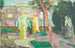 L'Office di Santa Caterina o Santa Caterina recita l'ufficio di Gesù - Maurice Denis — vista dell’opera