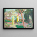 L'Office di Santa Caterina o Santa Caterina recita l'ufficio di Gesù - Maurice Denis — quadro incorniciato alla parete