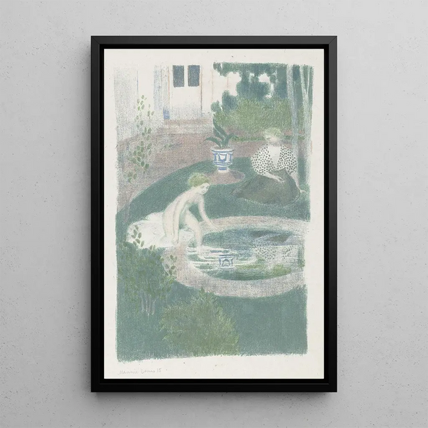 Maurice Denis - Le reflet dans la fontaine.webp