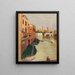 Der Herzog des Tibers oder der San Bartolomeo Rom - Maurice Denis — gerahmtes Bild an der Wand