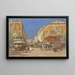 Paris um 12 Uhr - Maurice Lenoir — gerahmtes Bild an der Wand