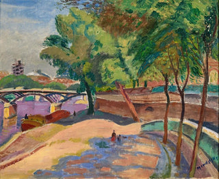 Maurice Mendjizky - Pont des Arts Paris.webp