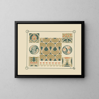Maurice Pillard Verneuil - Abstract design based on flower buds berries tulips.webp
