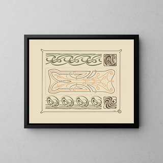 Maurice Pillard Verneuil - Abstract design based on intertwined curvilinear shapes.webp