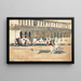 Café Florian in Venice - Maurice Prendergast — framed artwork on a wall